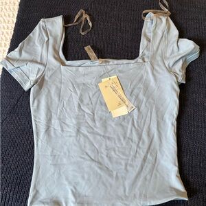 Second Skin Light Blue Top